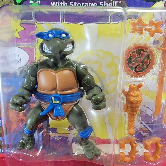 Leonardo with storage shell figure (nib) - Picture 3 of 5